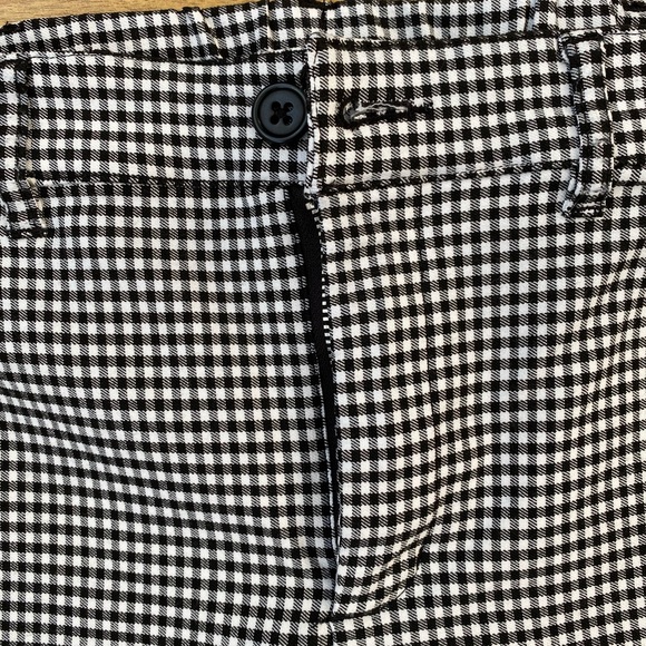 Garage Stretchy Gingham Pants - Picture 2 of 7